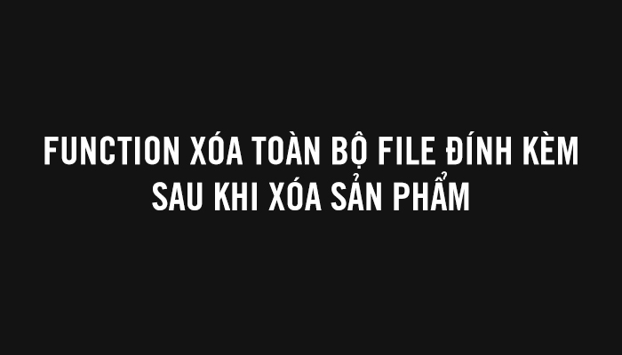 Function Xoa File Dinh Kem